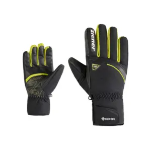 Ziener Galiso-z Gtx+ Gore Plus Warm Gore-tex® Handschoenen Zwart