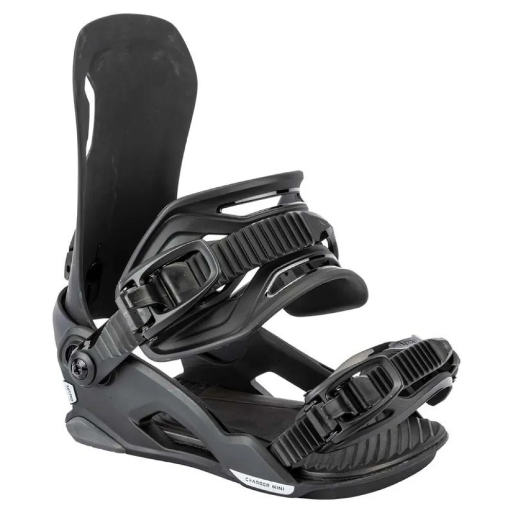 Nitro Charger Mini Box Junior Snowboardbindingen Zwart