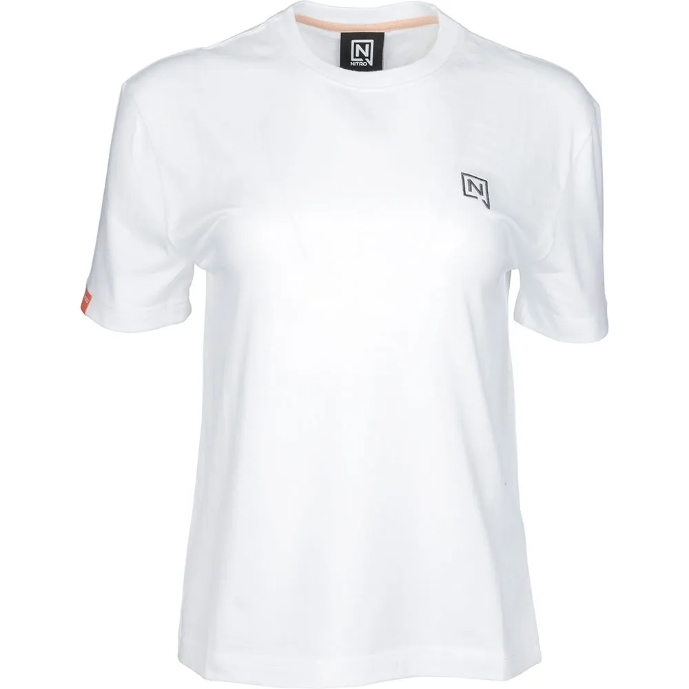 Nitro T-shirt Met Korte Mouwen Wit