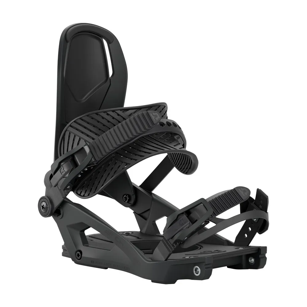 Union Binding Charger Snowboardbindingen Zwart