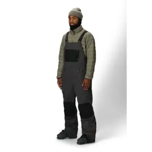 686 Hot Lap Insulated Bib Broek Charcoal Colorblock