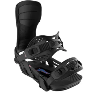 Bent Metal Axtion Snowboardbindingen Zwart