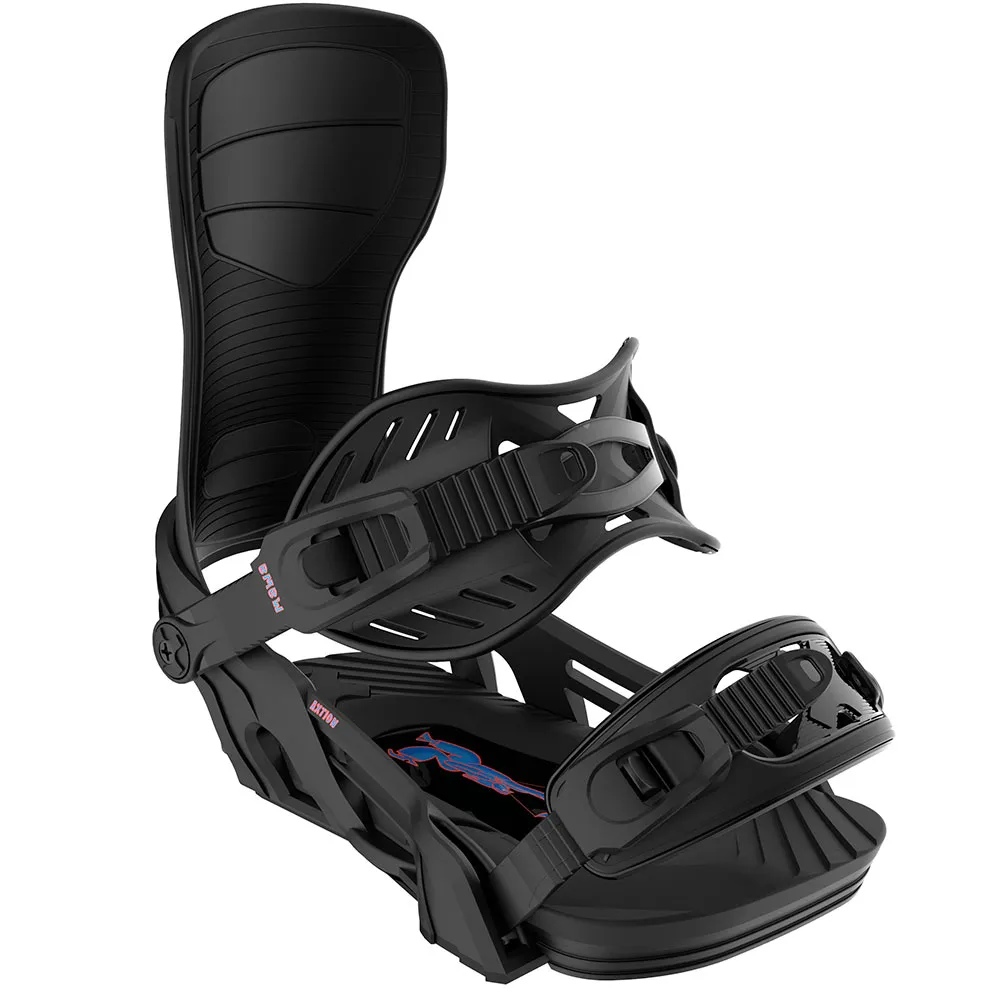 Bent Metal Axtion Snowboardbindingen Zwart