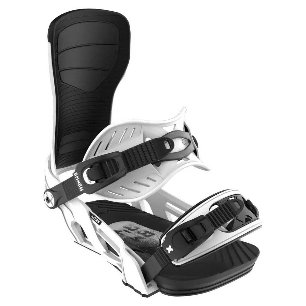 Bent Metal Axtion Snowboardbindingen Wit