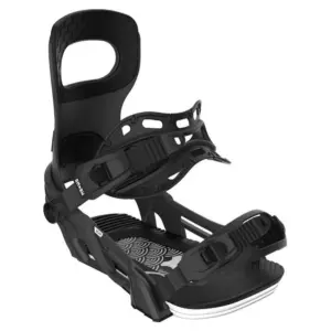 Bent Metal Beam Snowboardbindingen Zwart