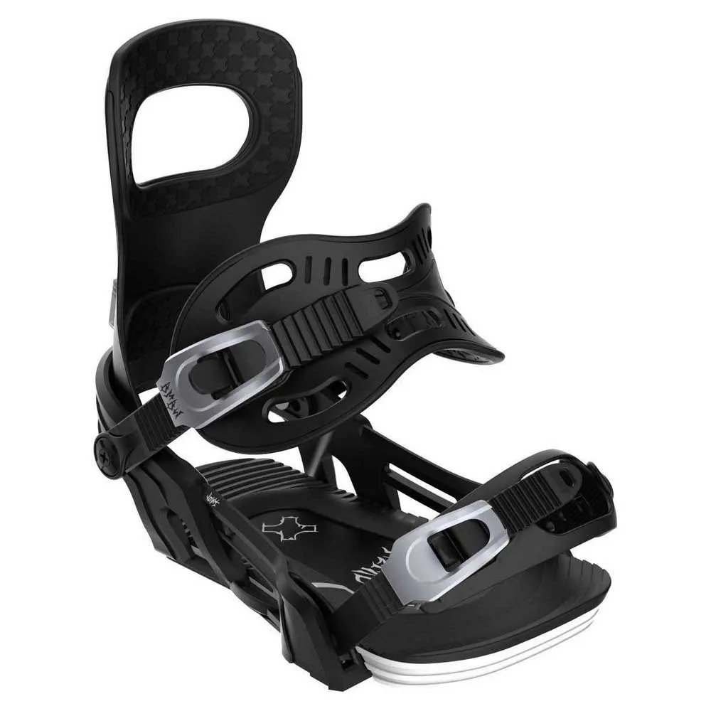 Bent Metal Joint Snowboardbindingen Zwart
