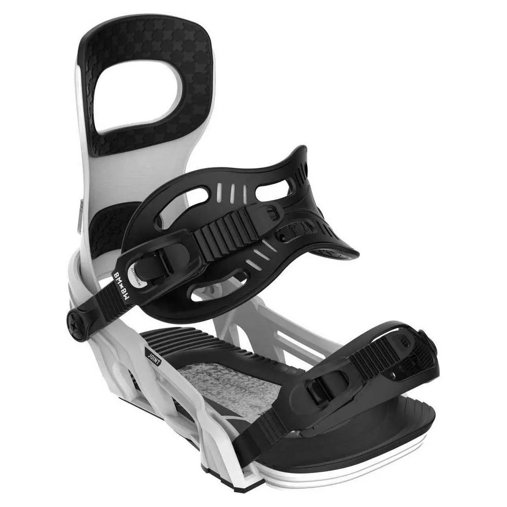 Bent Metal Joint Snowboardbindingen Wit