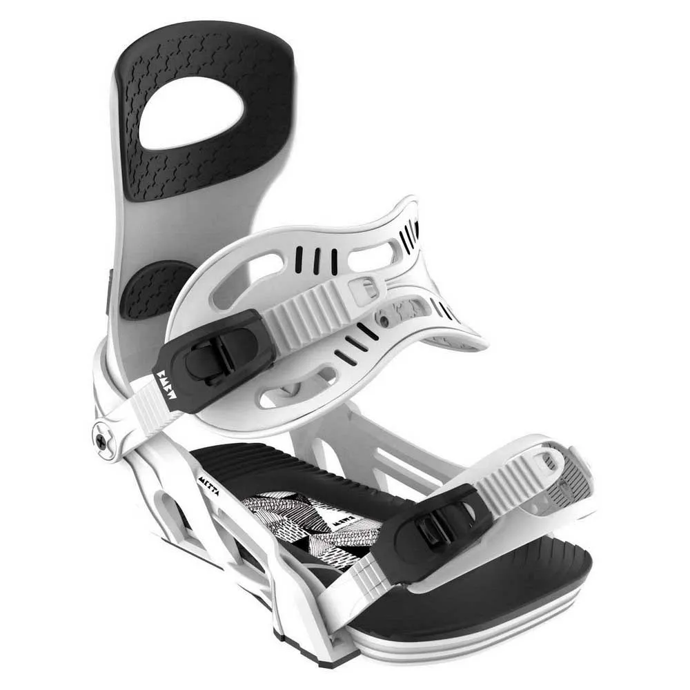 Bent Metal Metta Snowboardbindingen Voor Vrouwen Wit