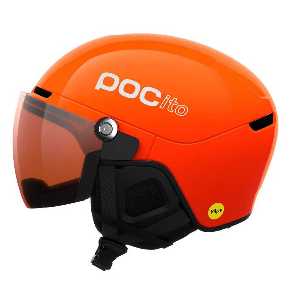 Poc Pocito Obex Visor Helm Met Vizier Oranje