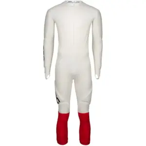 Poc Skin Gs Overall Rouge / Blanc