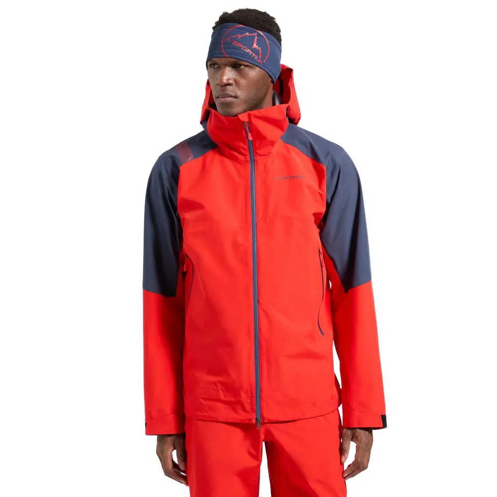 La Sportiva Crest Evo Softshelljack Rood