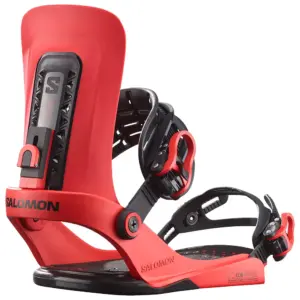 Salomon Edb Prime Snowboardbindingen Rood