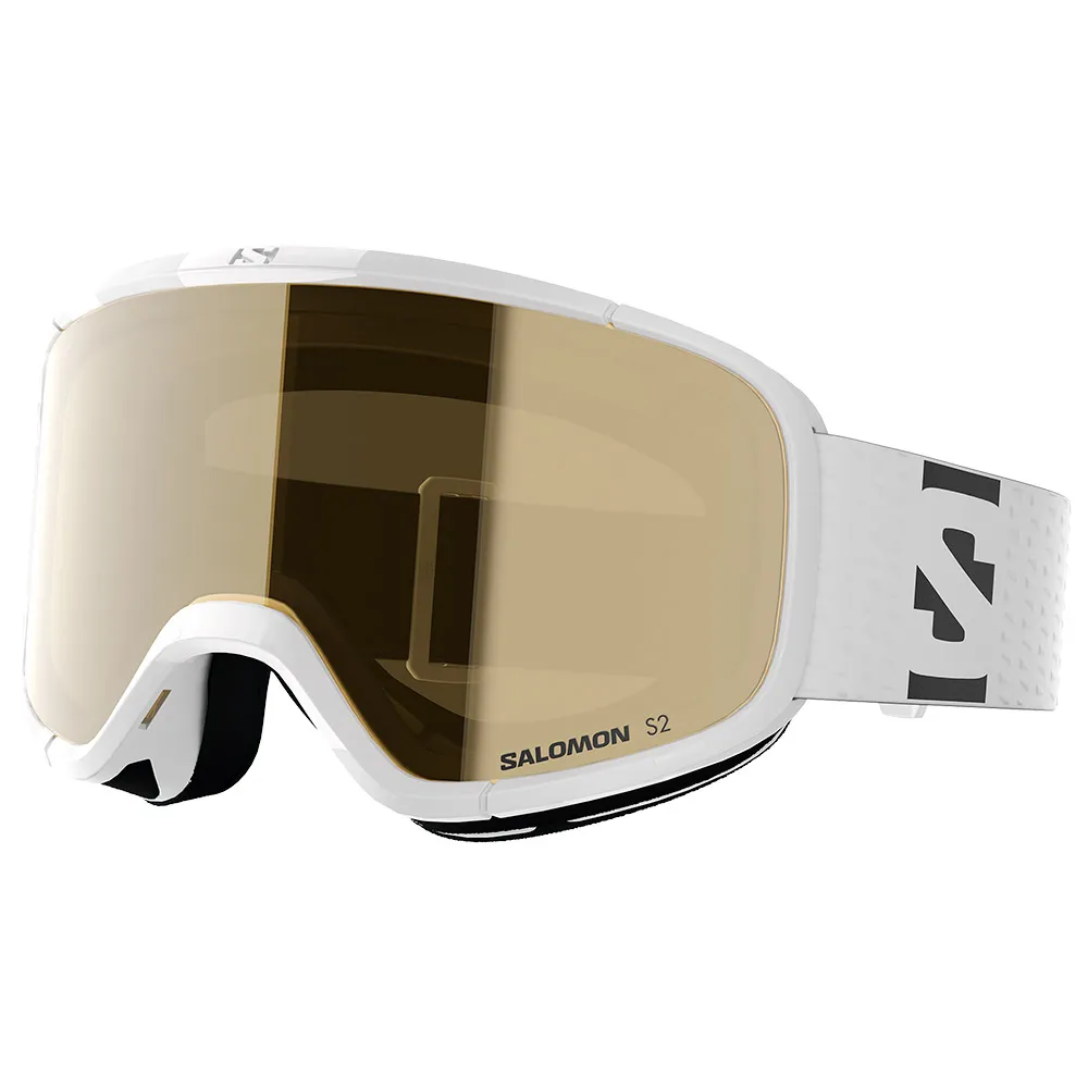 Salomon Lumi Access Junior Skibril Wit