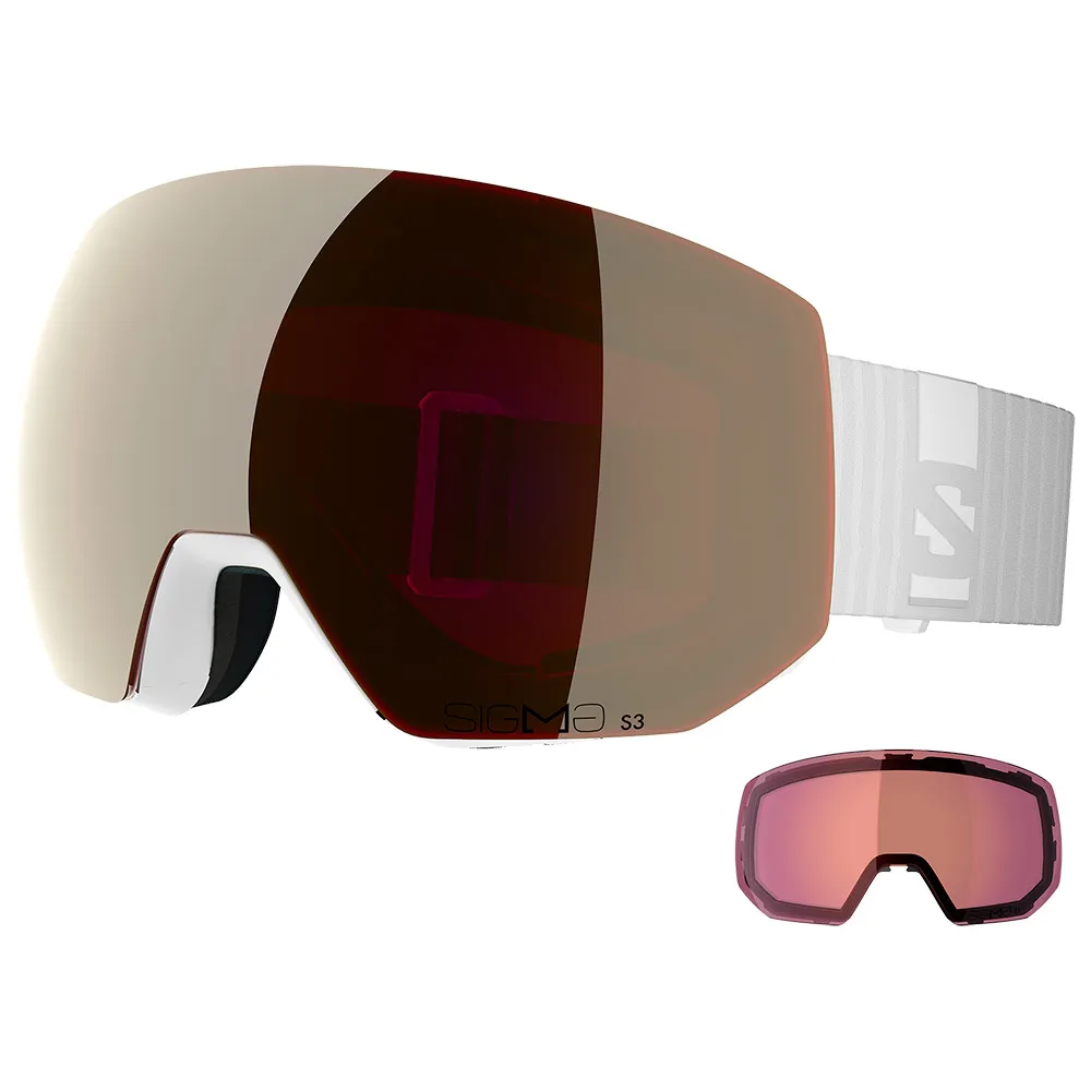 Salomon Radium Pro Sigma Skibril Wit