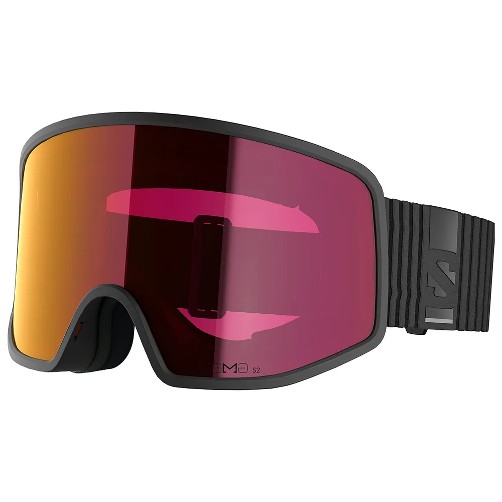 Salomon Sentry Pro Sigma Skibril Zwart