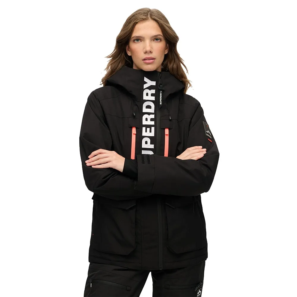 Superdry Ultimate Freestyle Jas Zwart