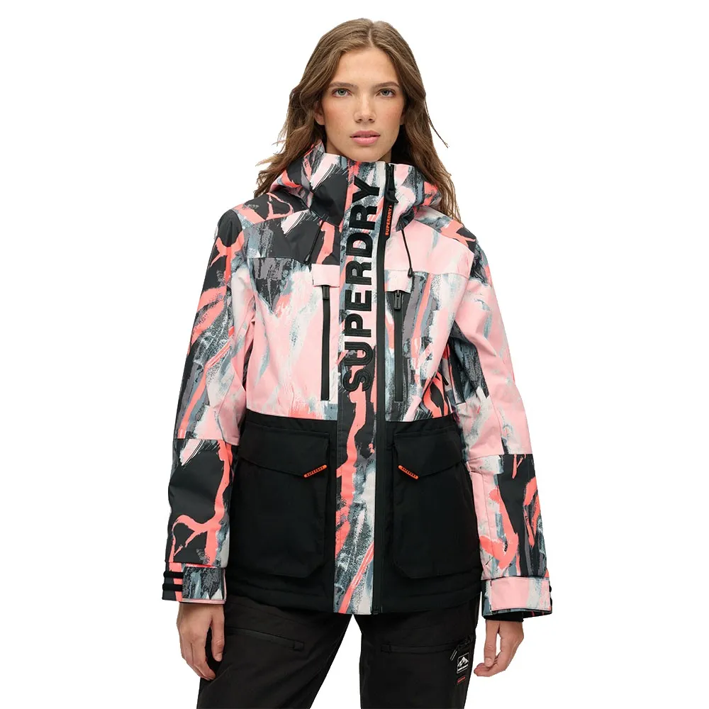 Superdry Ultimate Freestyle Jas New Brush Stroke Aop