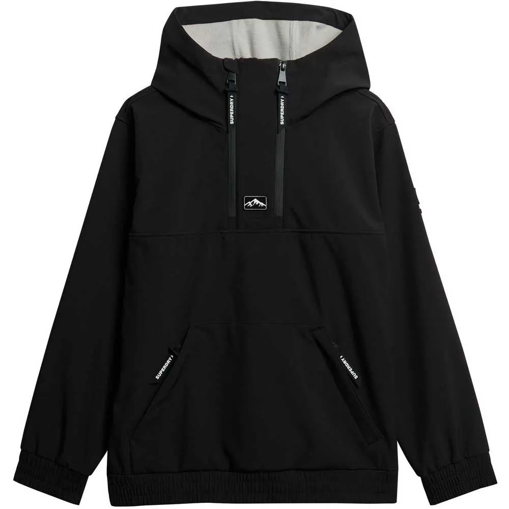 Superdry Freestyle Softshelljack Zwart