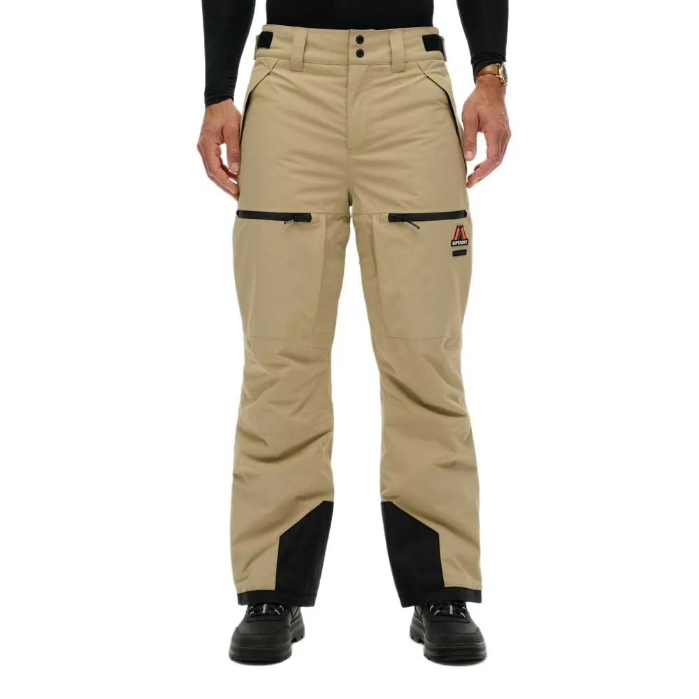 Superdry Ms110193a Broek Beige