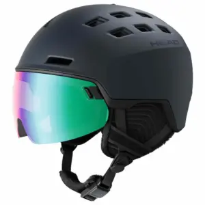 Head Radar Photo Helm Met Vizier Antraciet