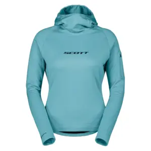 Scott Defined Light Pullover Sweatshirt Met Halve Rits Blauw