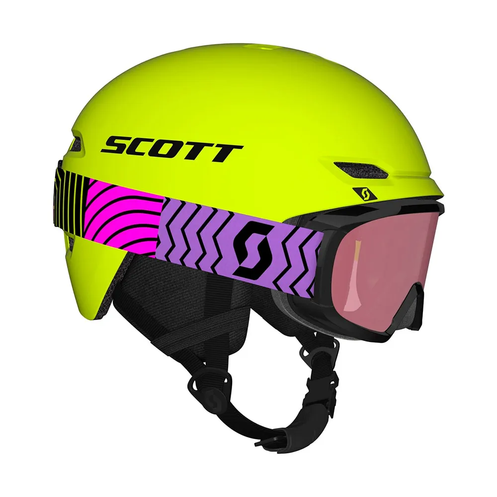 Scott Keeper 2+witty Junior Vizierhelm Geel
