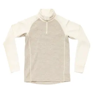 Devold Of Norway Duo Active Merino Half Rits Lange Mouw T-shirt Wit