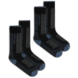 Icebreaker Merino Blend Ski+ Medium Otc Sokken 2 Eenheden Zwart
