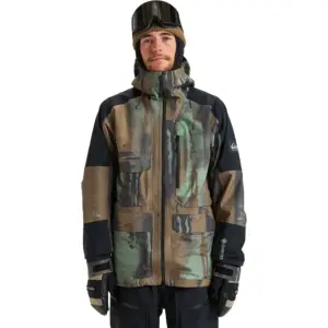 Quiksilver Highline Pro 3l Gore-tex® Jas Bloomfade Dark Ivy