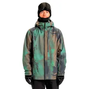 Quiksilver Muldrow 20k Jas Bloomfade Dark Ivy