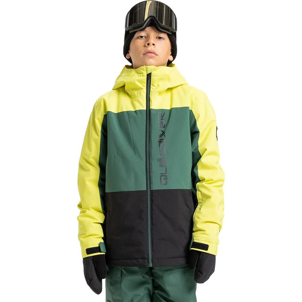 Quiksilver Side Hit Block Jas Zwart
