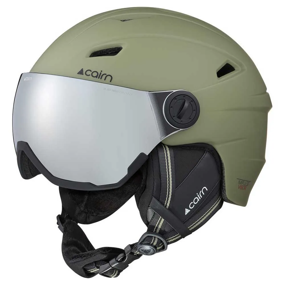Cairn Impulse Helm Met Vizier Khaki