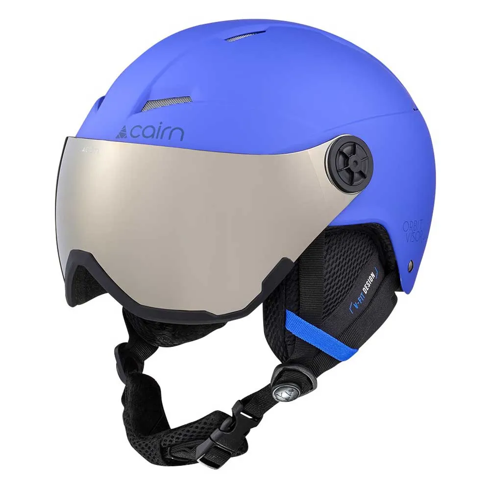 Cairn Orbit Junior Vizierhelm Blauw