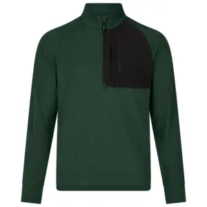 Protest Catcher Sweatshirt Met Halve Rits Groen