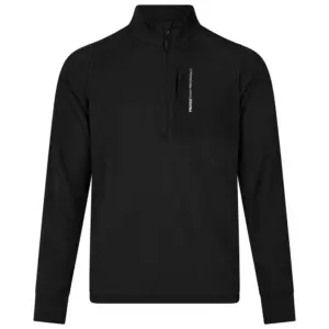 Protest Catcher Sweatshirt Met Halve Rits Zwart