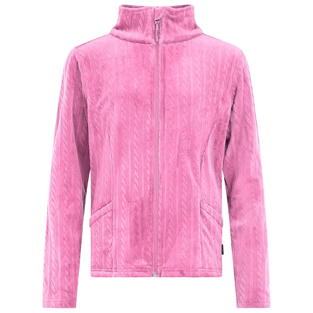 Protest Eileen Sweatshirt Met Rits Roze