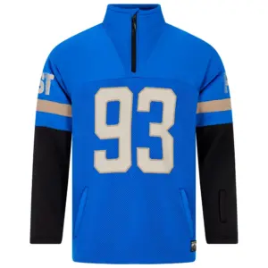 Protest Plus Riding Half Rits Trui Blauw
