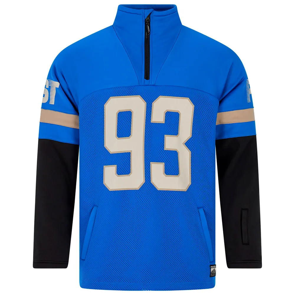 Protest Plus Riding Half Rits Trui Blauw