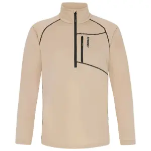 Protest Rekody Sweatshirt Met Halve Rits Beige