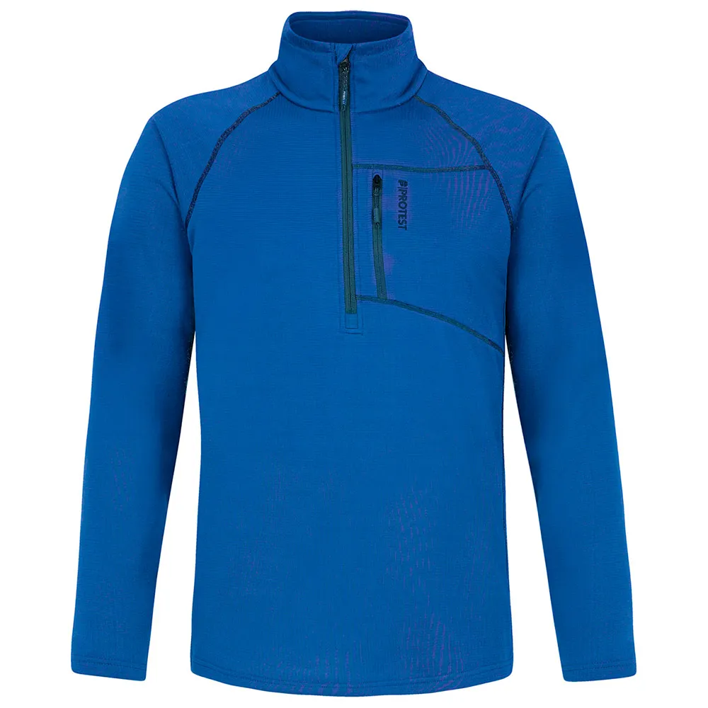 Protest Rekody Sweatshirt Met Halve Rits Blauw