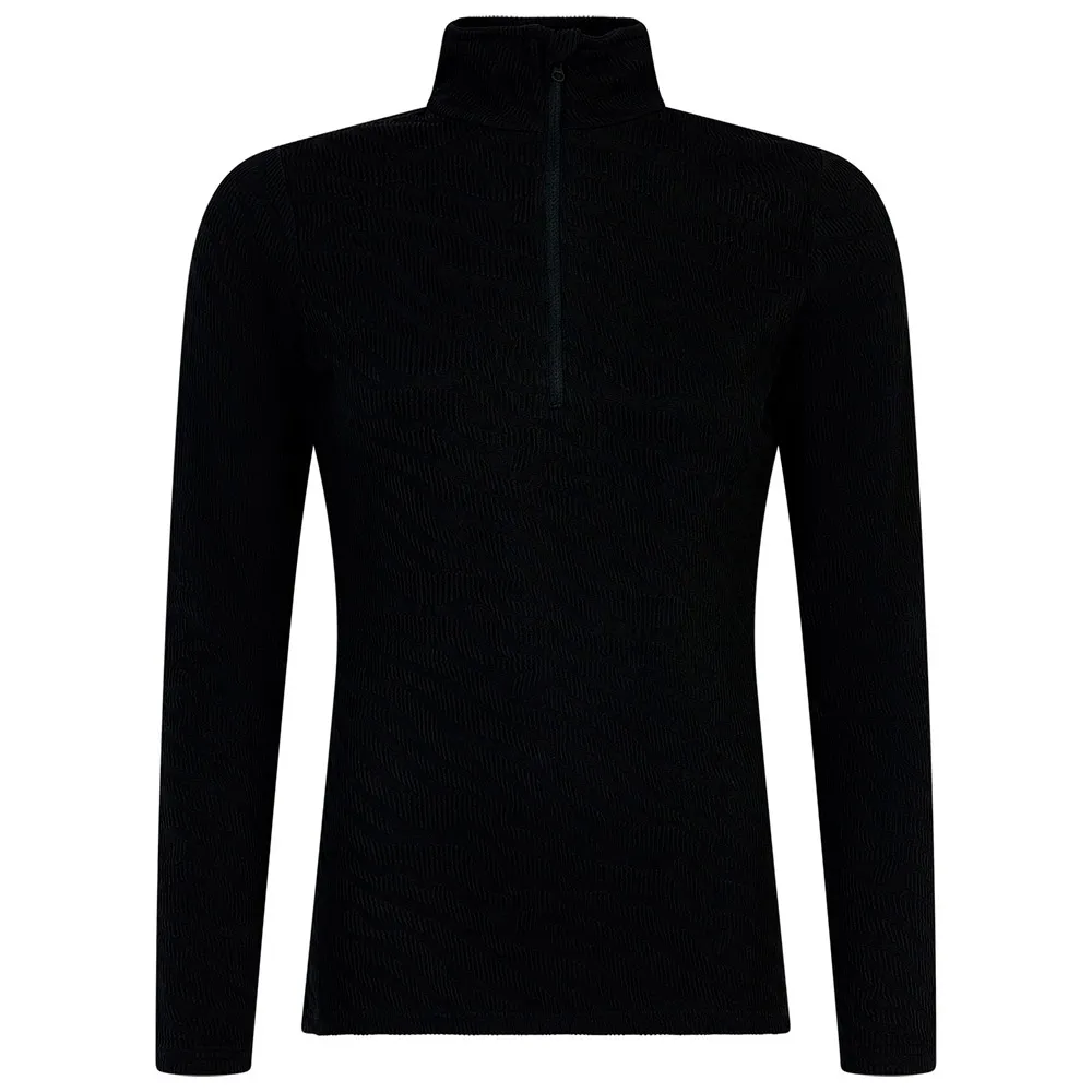 Protest Shirley Sweatshirt Met Halve Rits Zwart