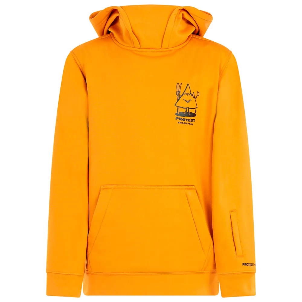 Protest Tincan Windblocker Hoodie Geel