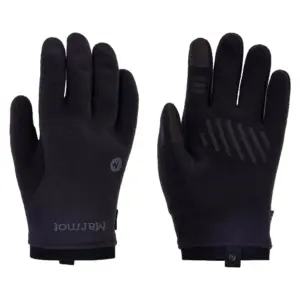 Marmot Polartec Windbloc Handschoenen Zwart