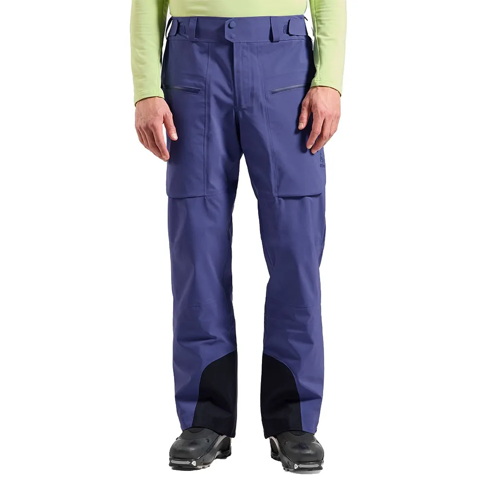 Odlo X-alp 3l Broek Blauw