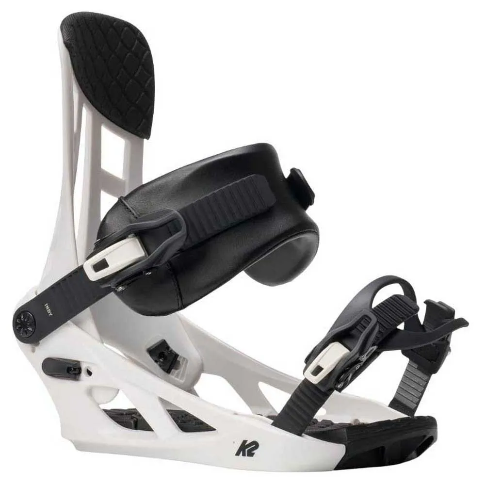 K2 Snowboards Indy Snowboardbindingen Wit