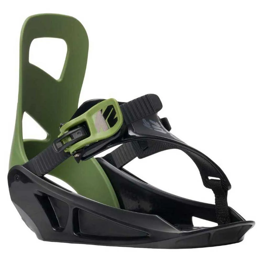 K2 Snowboards Lil Mini Bi Junior Snowboardbindingen Groen