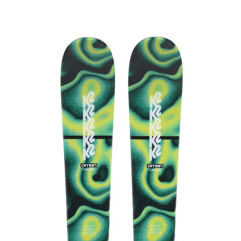 K2 Omen+fdt 4.5 S Plate Junior Alpin Skispakket