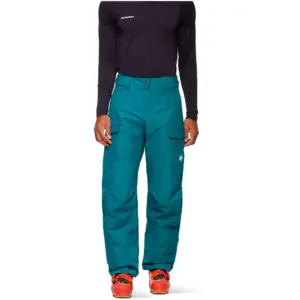 Mammut Fall Line Hardshell Thermo Broek Turquoise