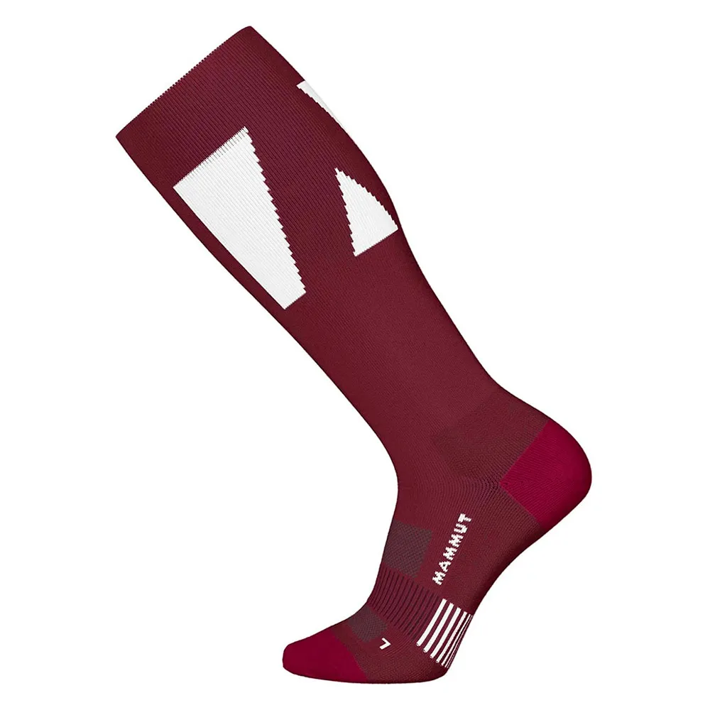 Mammut Freeski Merino Knee Sokken Wit