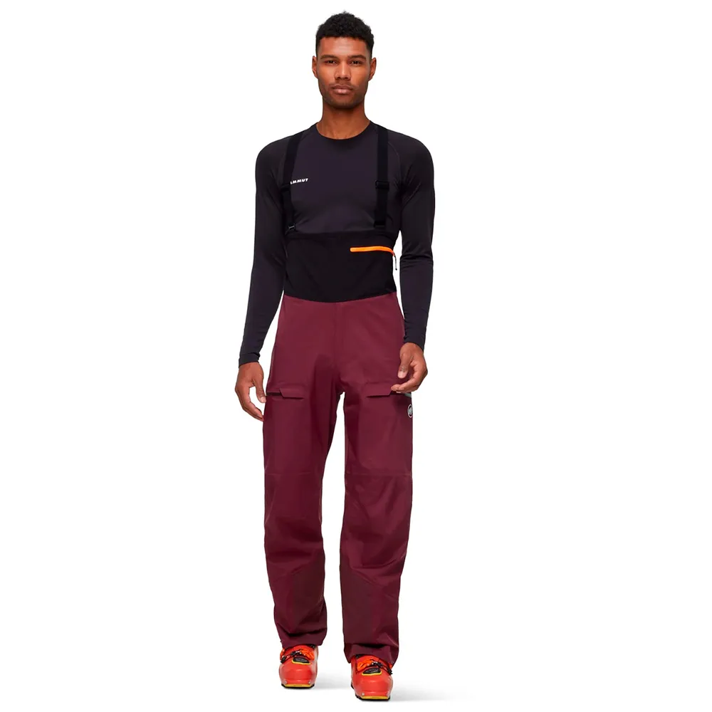 Mammut Haldigrat Hardshell Bib Broek Vin